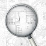 Architectural blueprint. CAD Planung